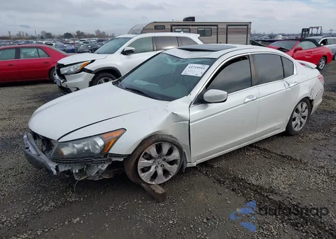 2009 Honda Accord 3.5 Ex-L из США, поврежденный, VIN 1HGCP36889A033747